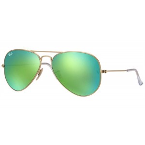Óculos de Sol Aviador Ray Ban RB3025L 112/19 Verde